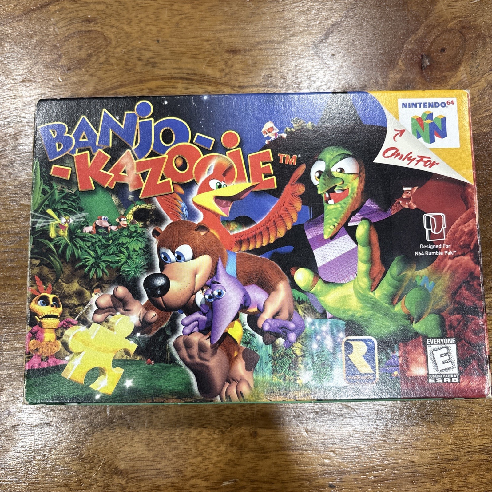 Banjo-Kazooie (N64) CIB – AUTHENTIC – Tested