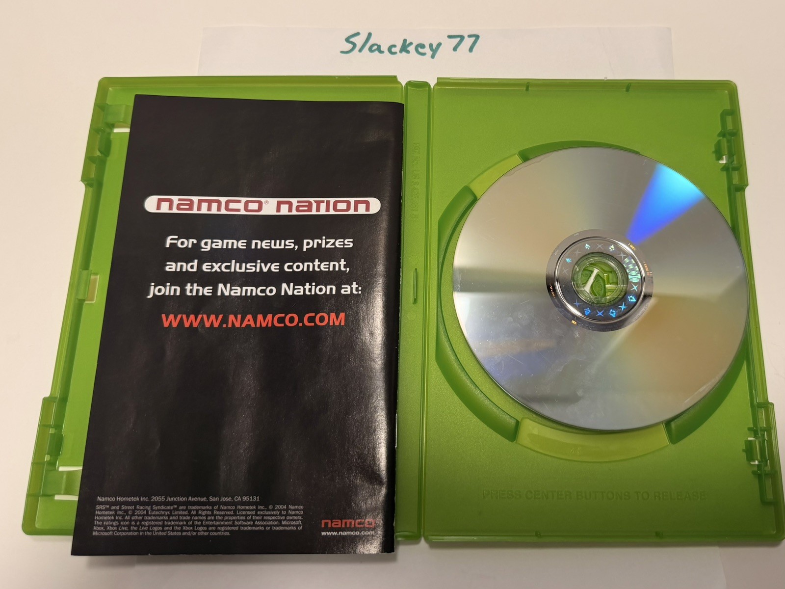 Street Racing Syndicate – Microsoft Xbox Pre-Owned – Tested Working