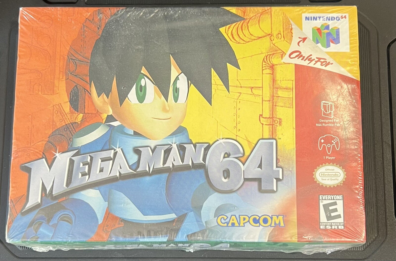 MEGA MAN 64 Nintendo 64 N64 megaman 64 BRAND NEW/FACTORY SEALED