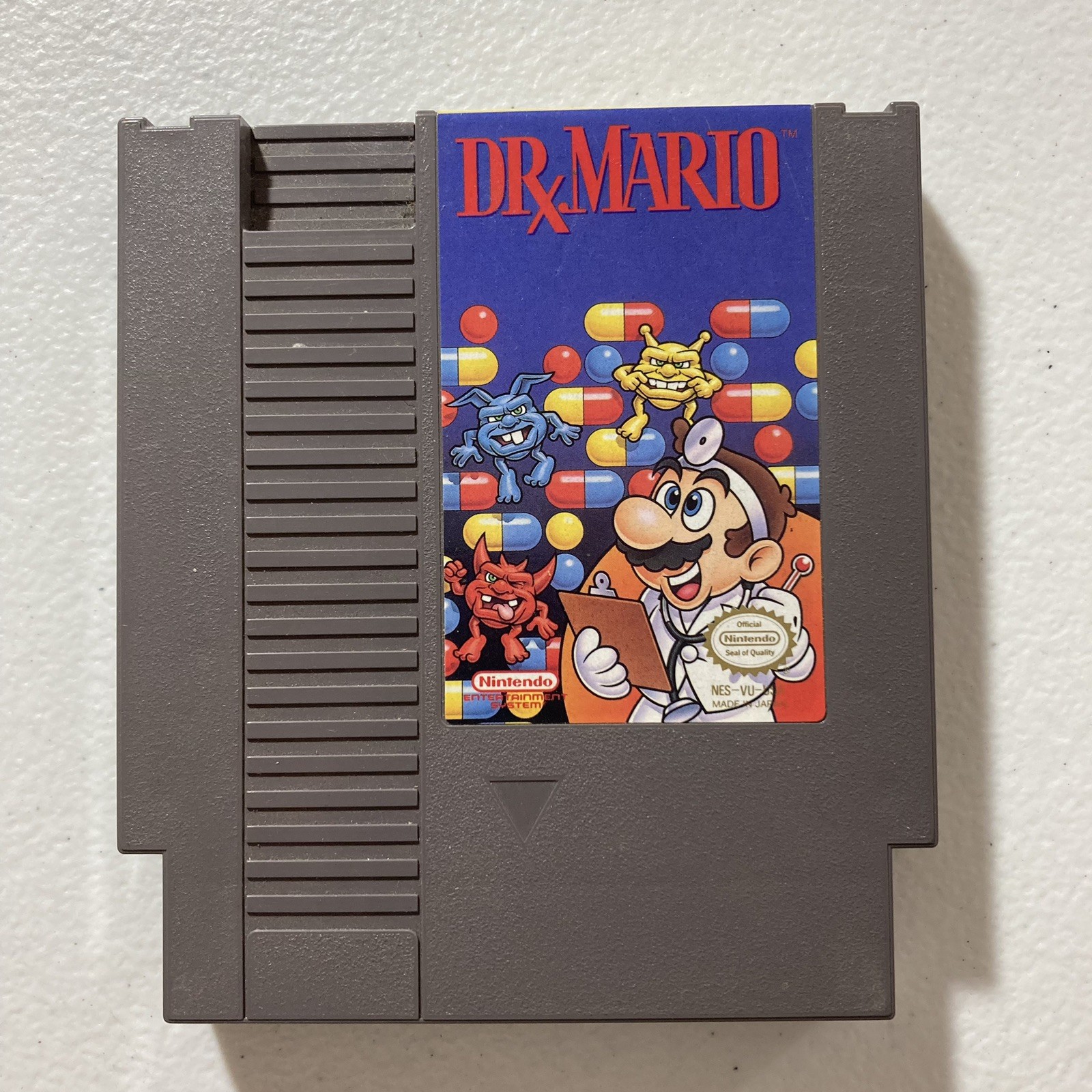 Dr. Mario (Nintendo Entertainment System, 1990) NES CIB Complete In Original Box