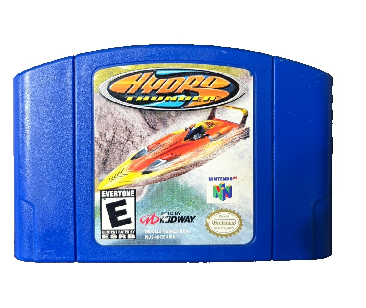 Hydro Thunder Blue Cartridge Nintendo 64/N64(TESTED & WORKS)