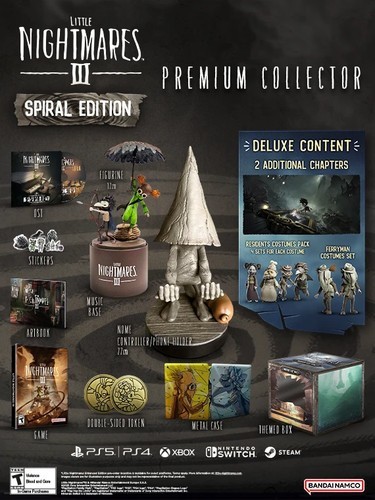 Little Nightmares III 3 Spiral Premium Collector Edition STEAM PS5 Xbox