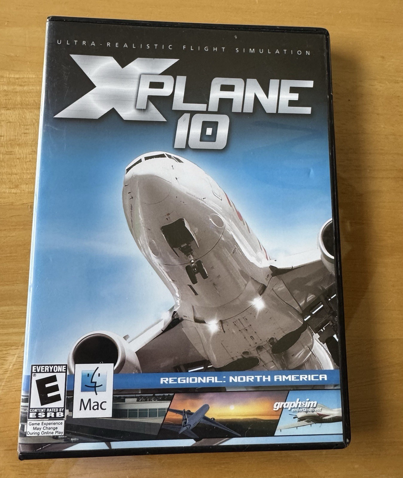 Graphic Simulations X-Plane 10 Regional: North America – for Mac