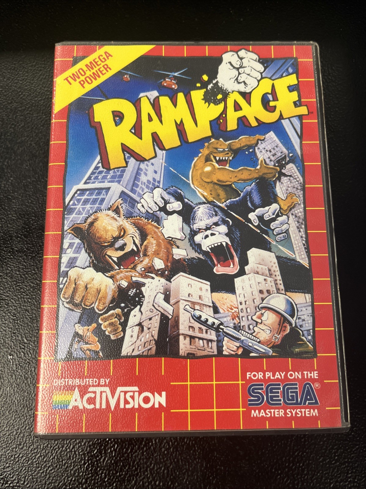Rampage (Sega Master System) Game CIB Complete with Box and Manual