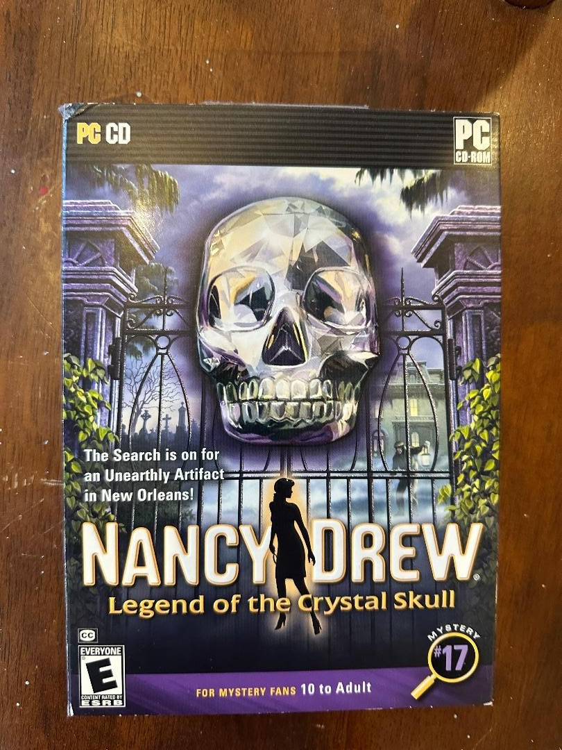 Nancy Drew: Legend of the Crystal Skull PC Mystery Game Her Interactive Manual
