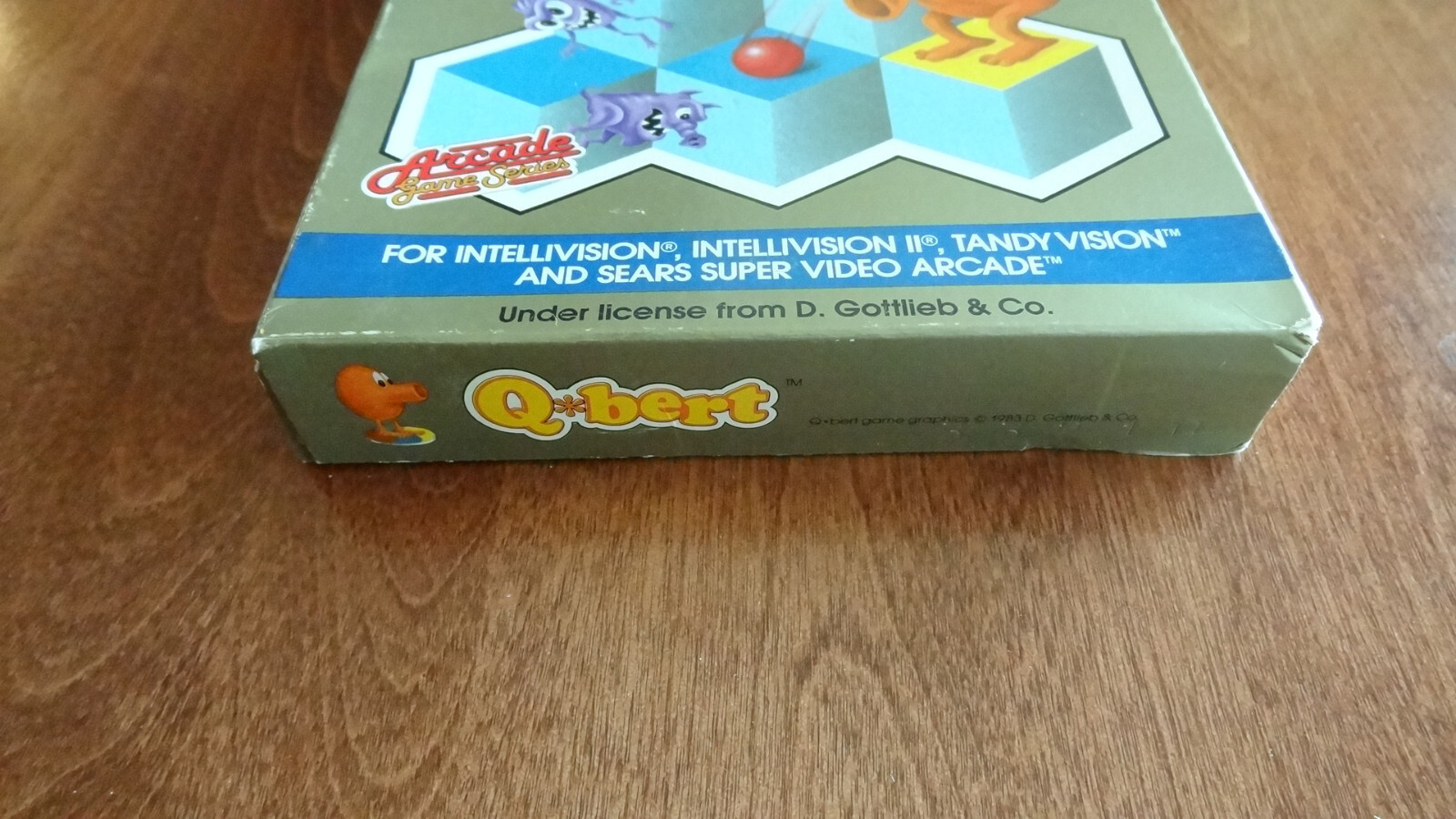 INTELLIVISION Q*Bert BOXED
