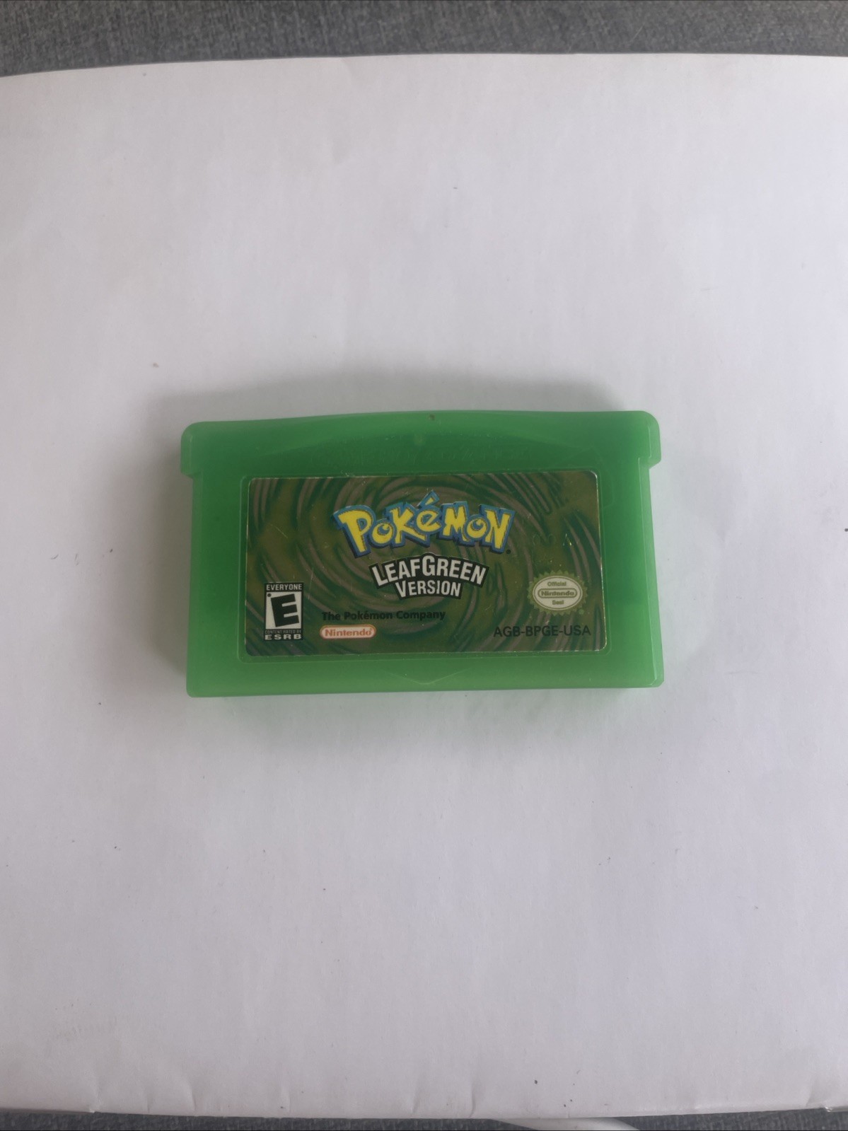 Pokemon LeafGreen Version GBA Nintendo Game Boy Advance