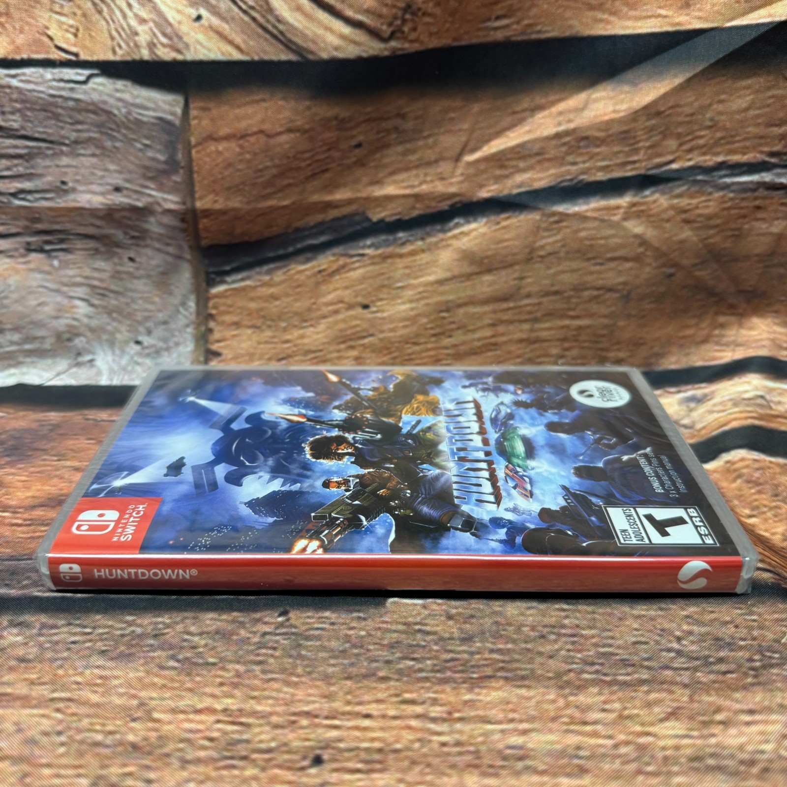 Huntdown Nintendo Switch Physical Game Brand New Sealed Clear River Games 16-Bit