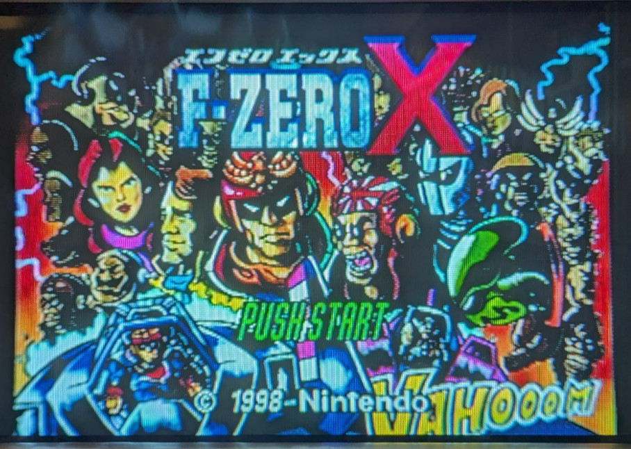 F-Zero X – N64 Japan – Tested & Working. Complete CIB. Nintendo 64