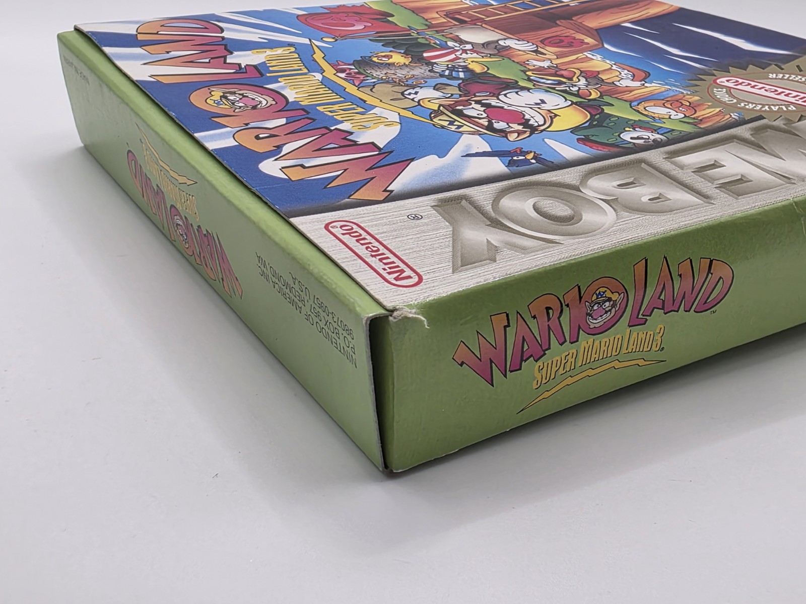 Wario Land Super Mario Land 3 CIB Game Boy Player’s Choice Complete + Poster