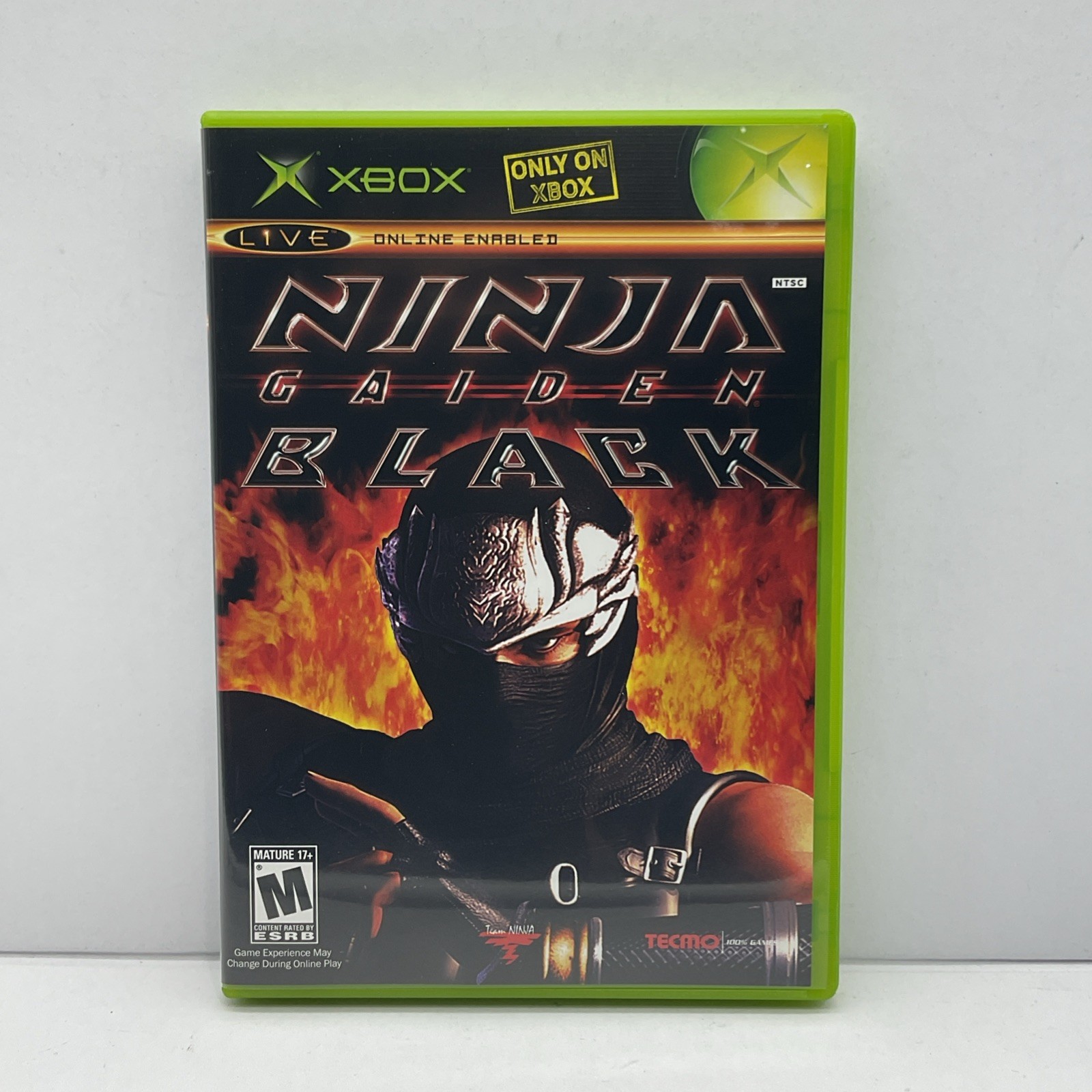 Ninja Gaiden Black (Xbox)Tested & Complete|Excellent|1 YR Warranty|Free Ship|CIB
