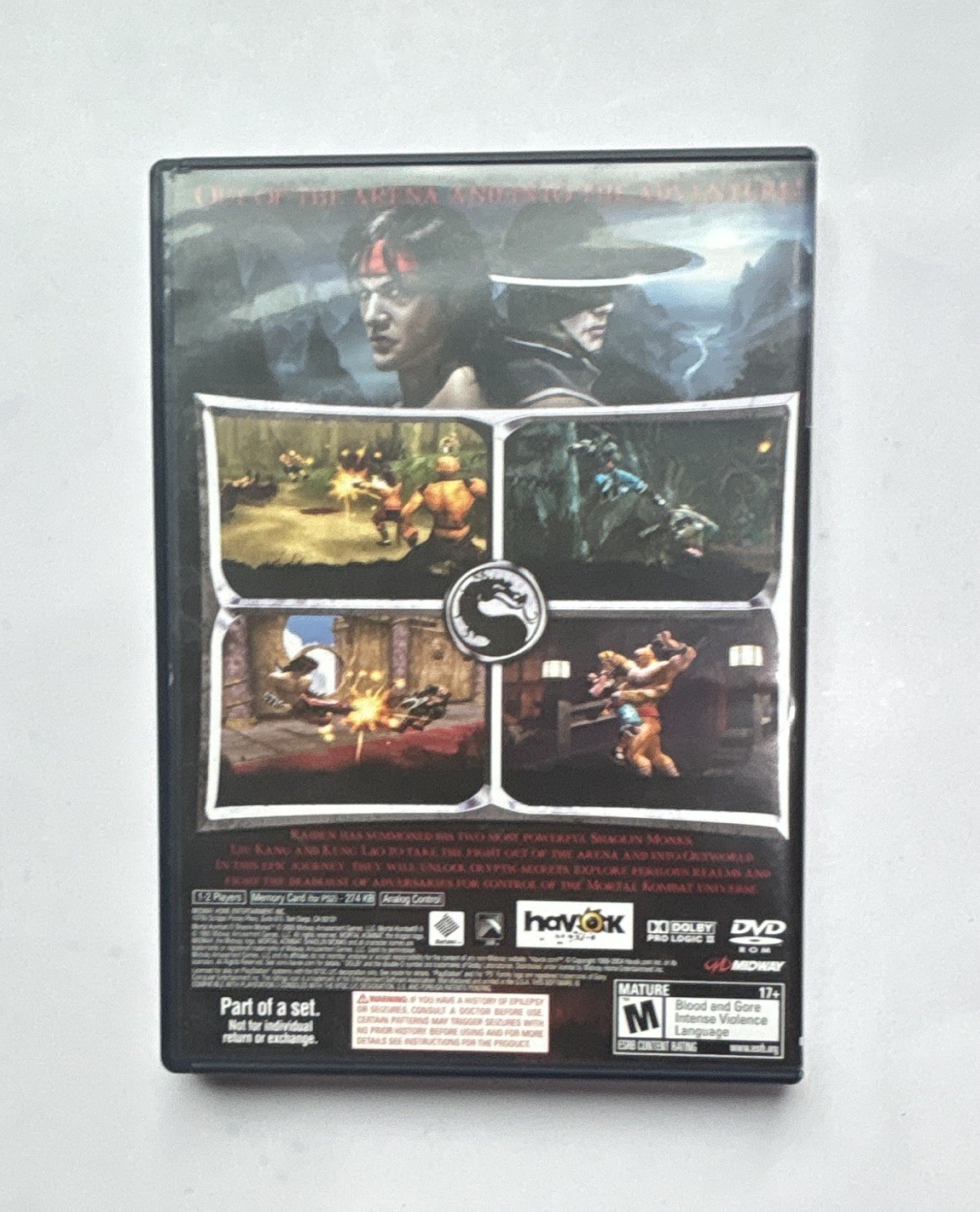 Mortal Kombat Kollection Sony PlayStation 2 PS2 CIB All Manuals Incl – *Tested*