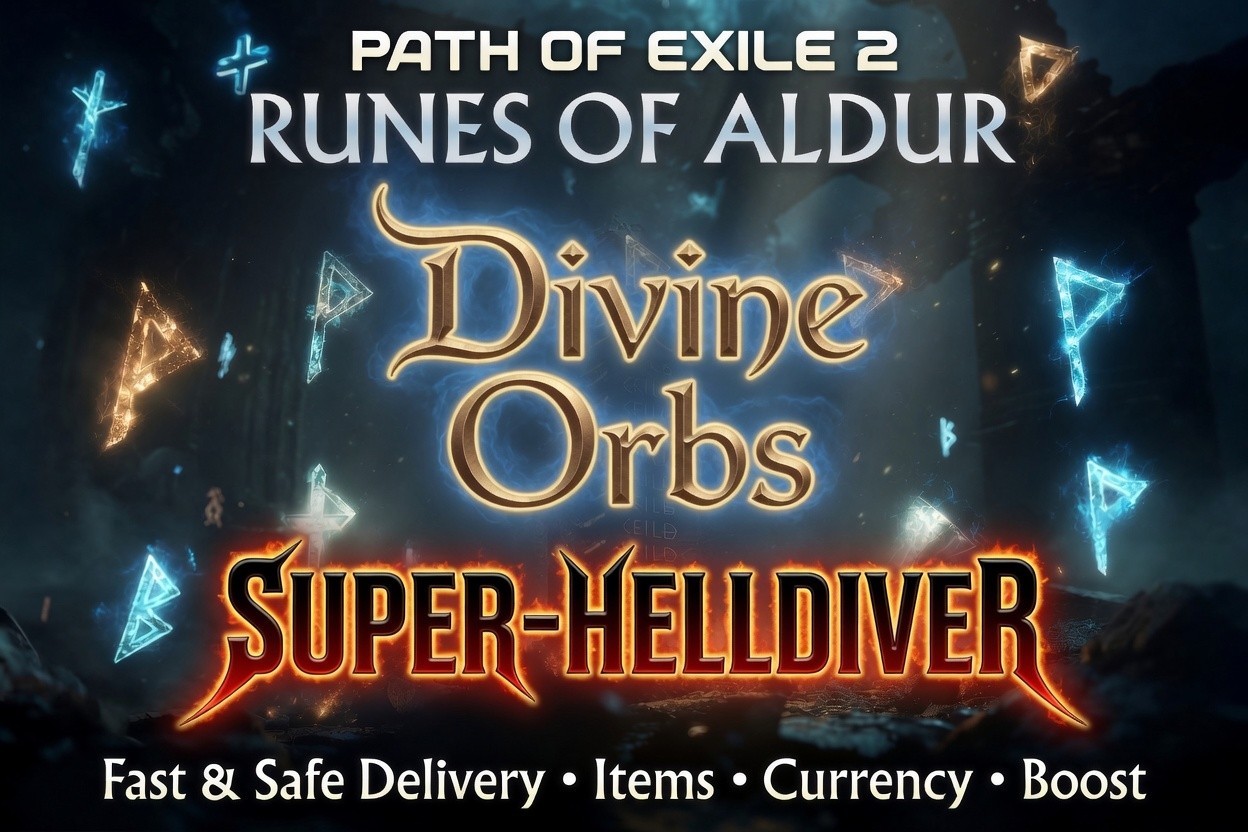 ❗PATH OF EXILE 2 | DIVINE ORBS 1x | Low Price | POE 2 🔵RUNES OF ALDUR🔵