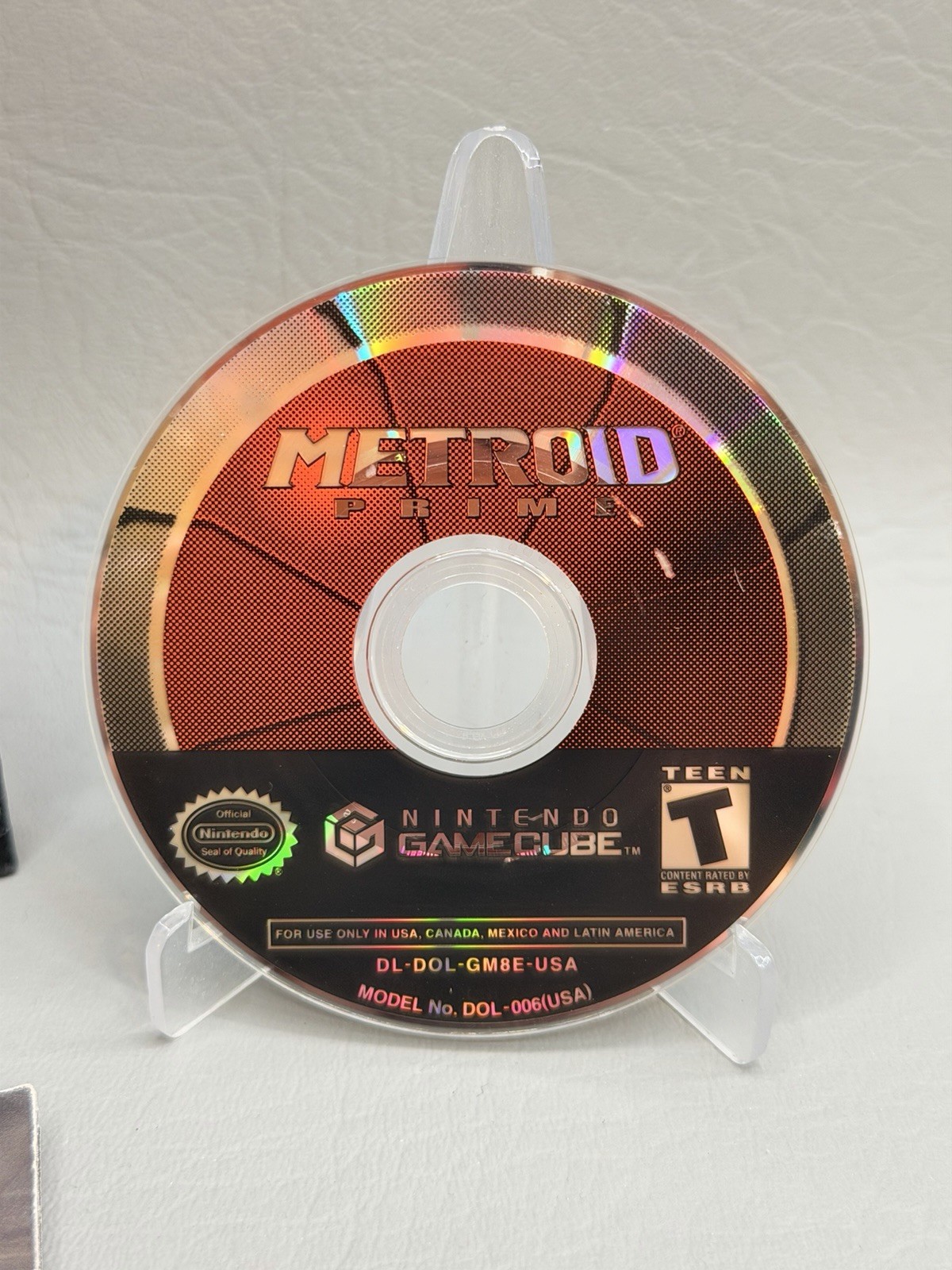 Metroid Prime (Nintendo GameCube, 2004) CIB – Very Good – 1Y Warranty