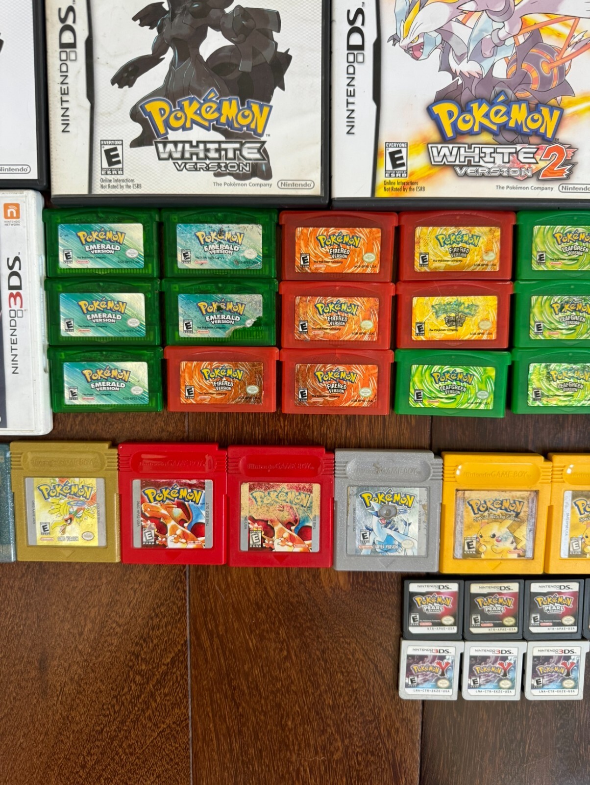 Authentic Pokemon Video Game Collection for GBA Nintendo DS/3DS *Pick and Choose
