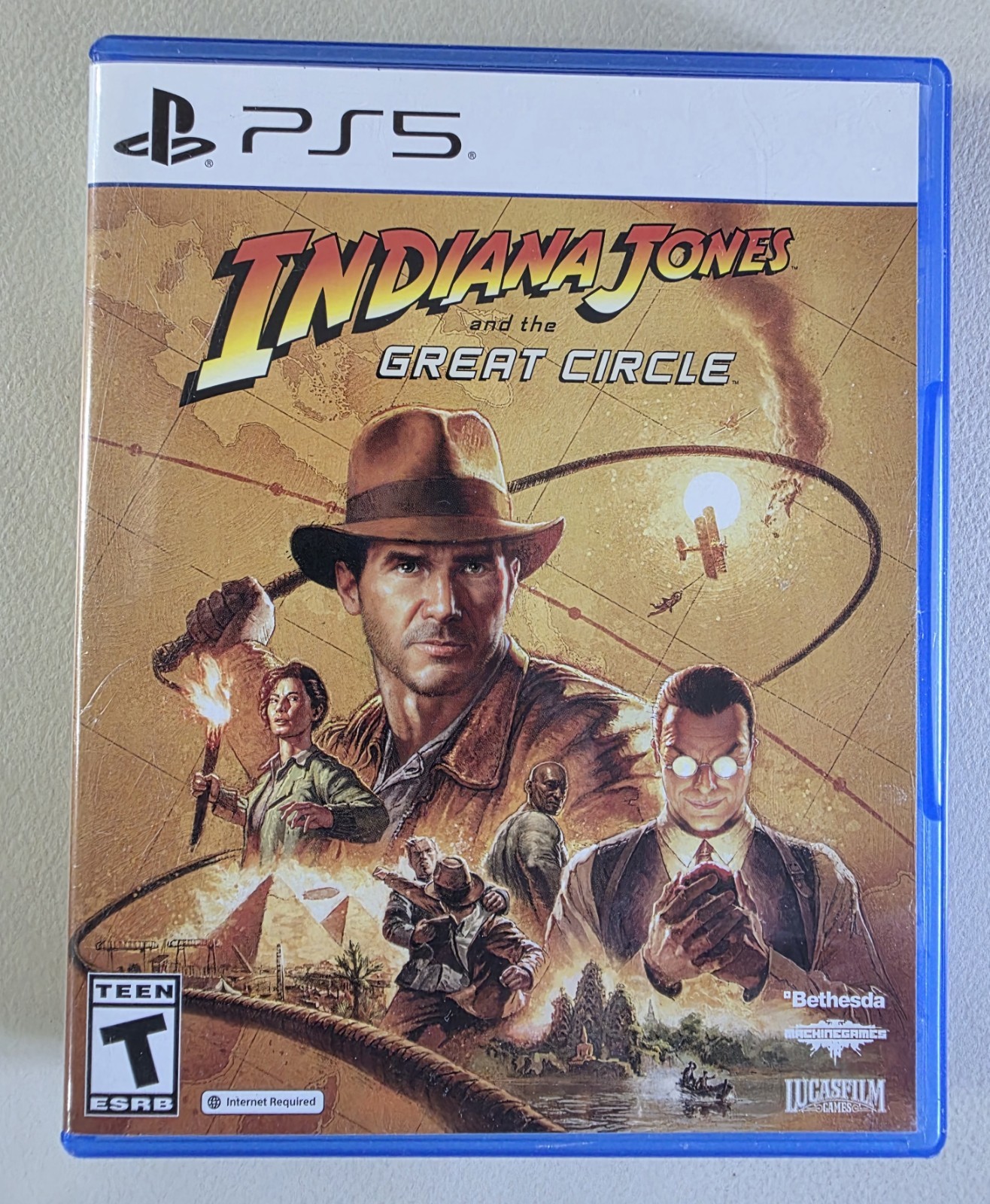 Indiana Jones Great Circle PlayStation 5 Sony PS5 Ships Within 1 Day FAST SHIP