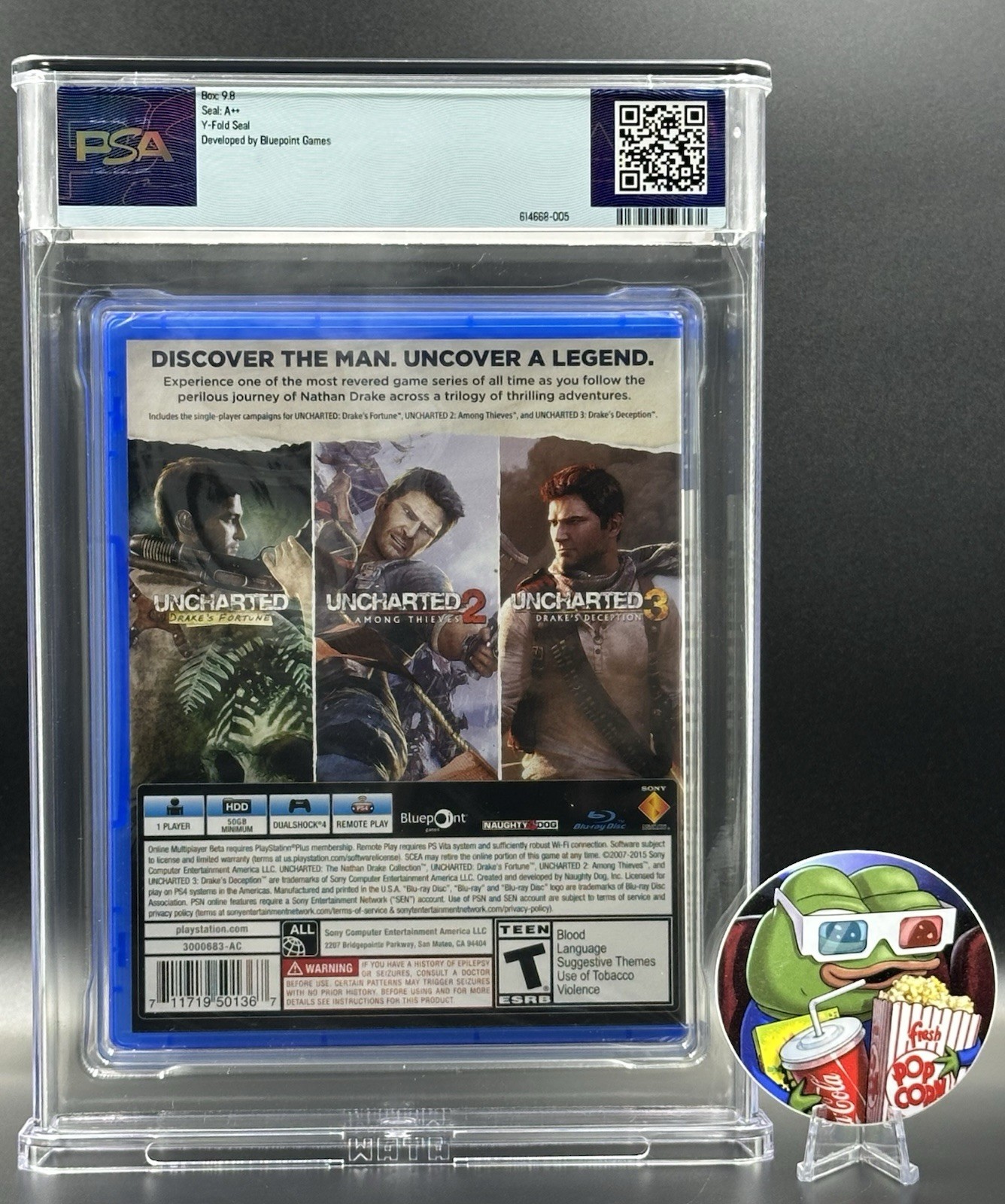 Uncharted: The Nathan Drake Collection • PSA 9.8 A++ • PlayStation 4