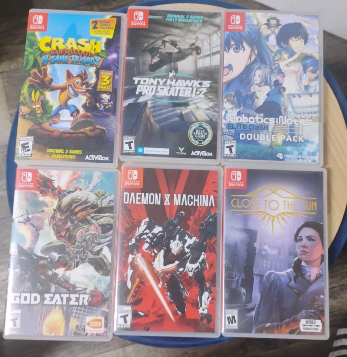 Lot of 10 Nintendo Switch Games Variety Lot Bundle Tested Working