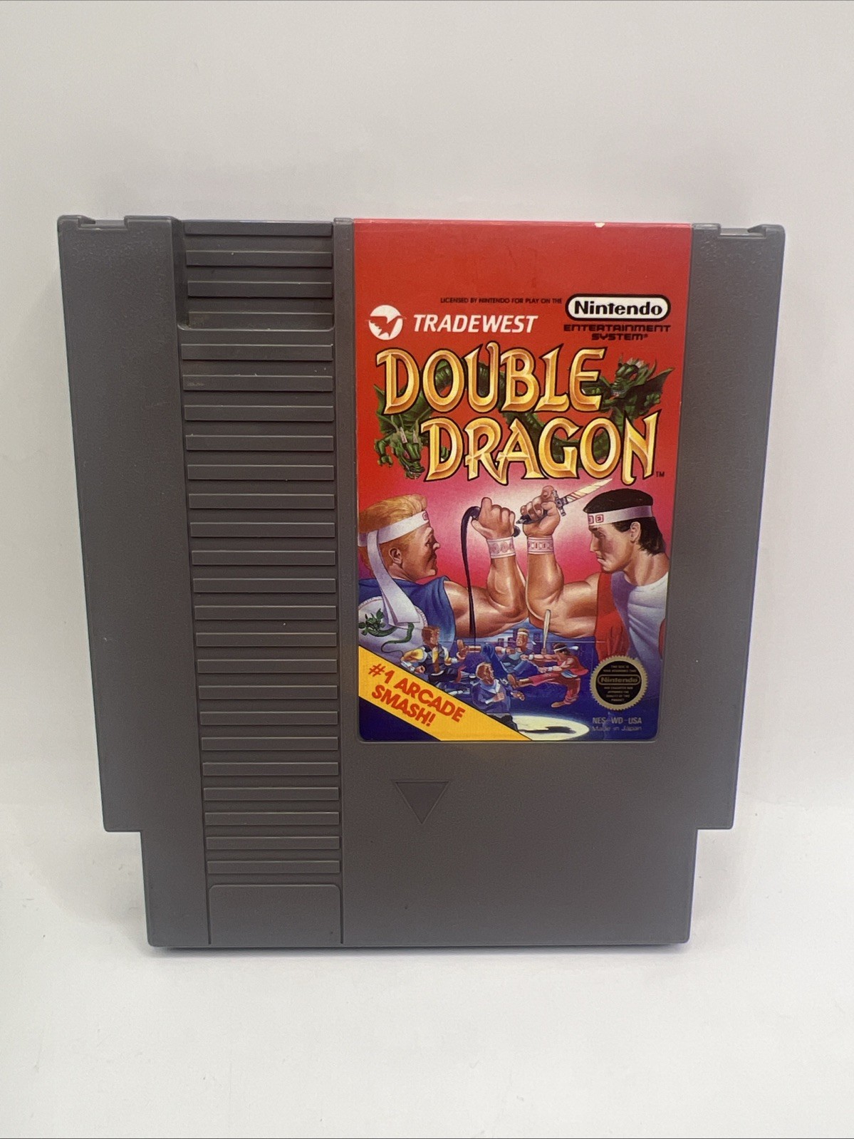 Nintendo NES Double Dragon 1988 Tested Working GAMEPLAY PICS