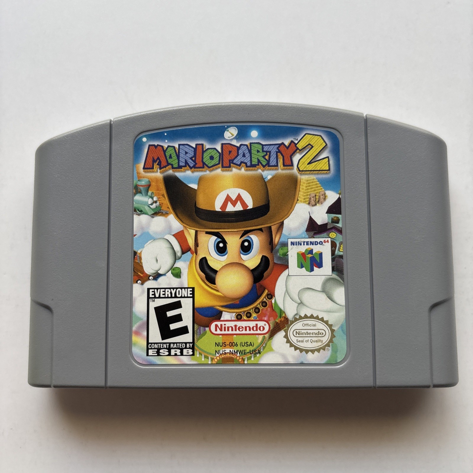 Mario Party 2 Nintendo 64 N64 Authentic Cleaned Tested Retro Game Cartridge