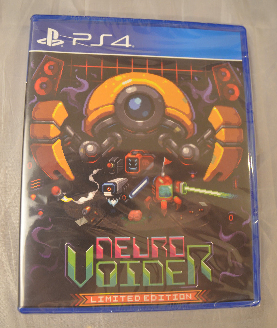 NeuroVoider Limited Edition Sony PLaystation 4 PS4 Limited Run Games LR-P44 New