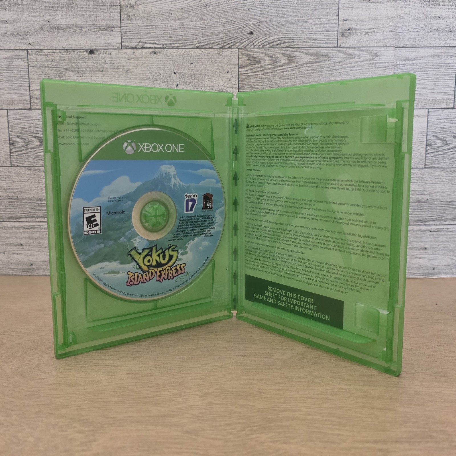 (NEW) Yooka-Laylee Microsoft Xbox One, 2017 Factory Sealed