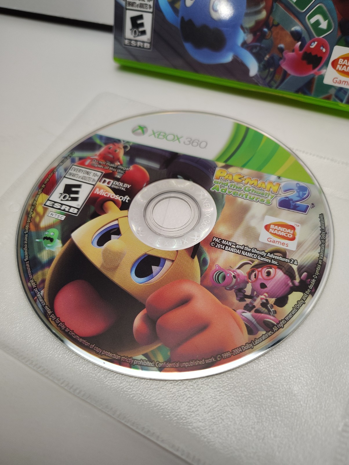 Pac-Man and the Ghostly Adventures 2 Xbox 360 X360 Tested & Works NO INSERT VGC