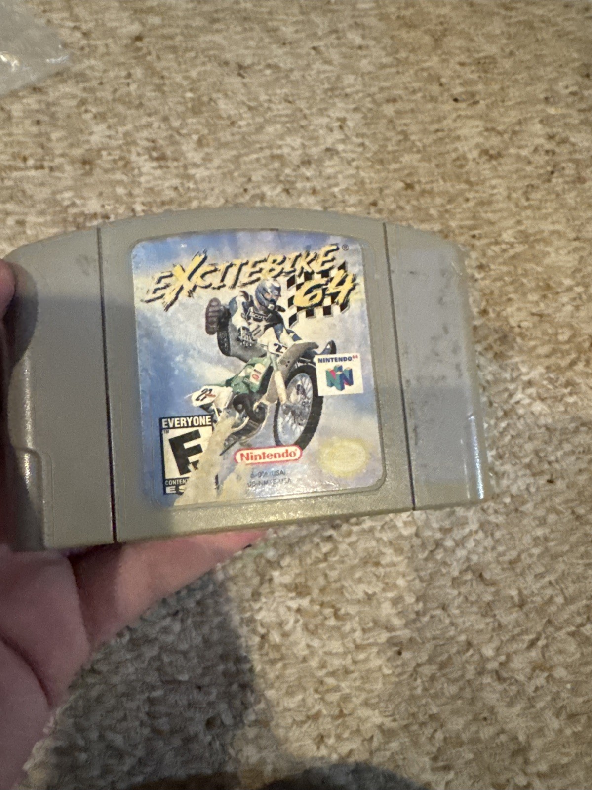 Excitebike 64 (Nintendo 64, 2000) Authentic, Tested and Working, Cartridge Only