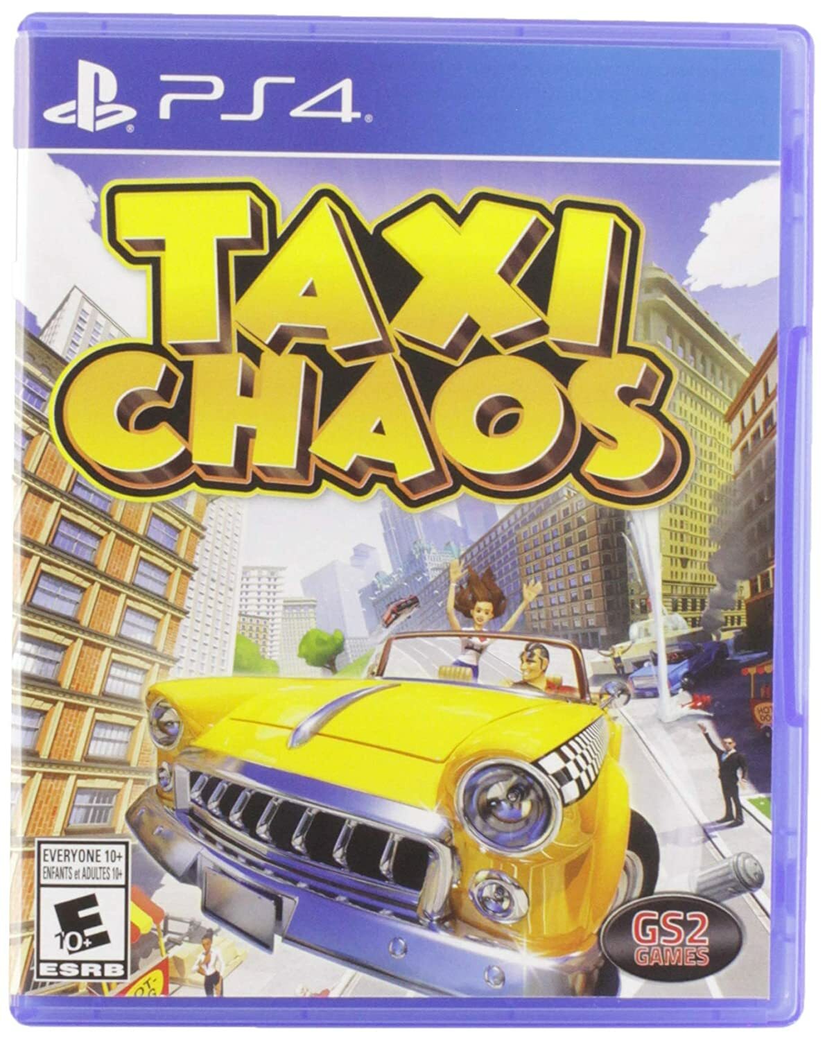 Taxi Chaos – Sony PlayStation 4 [PS4 Action Arcade Racing Platformer] Brand NEW