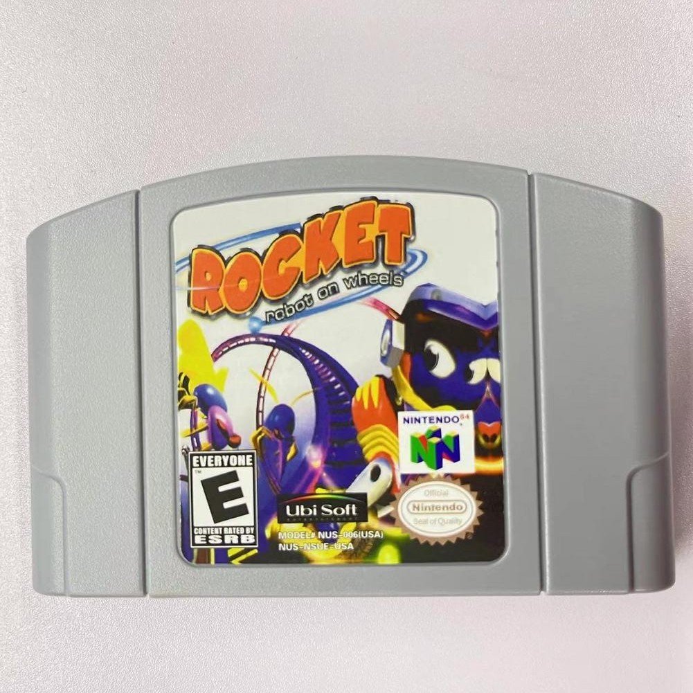 Rocket: Robot on Wheels – Nintendo 64 (N64) Retro gaming Fully functional
