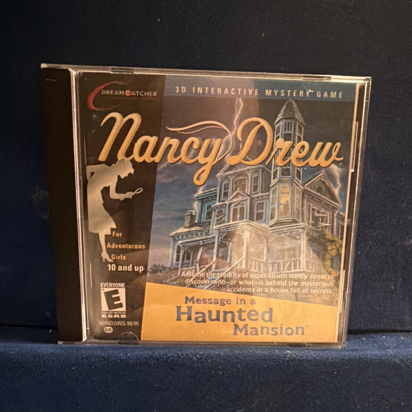 Nancy Drew: Message in a Haunted Mansion PC Mystery Game E Manual Included