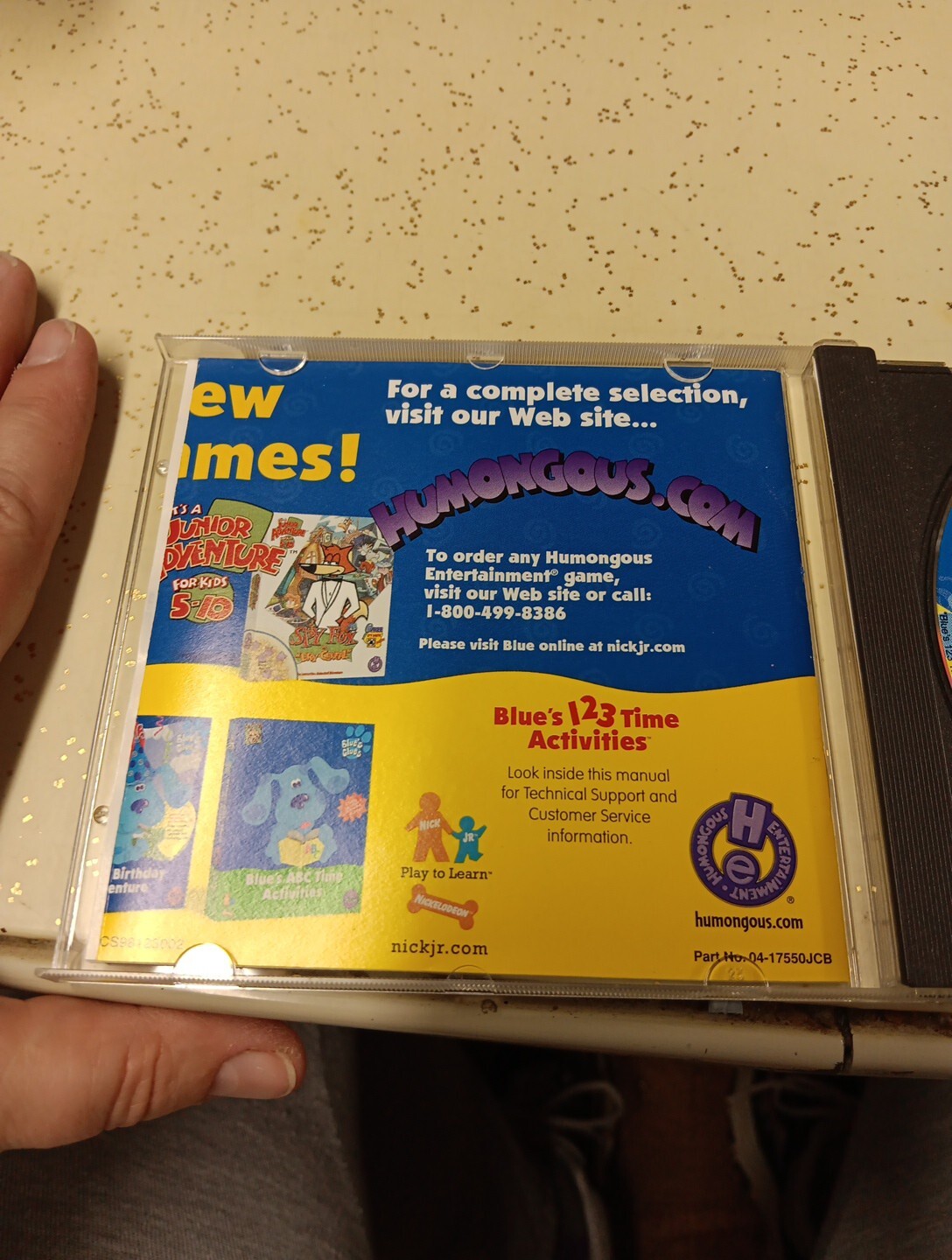 Blue’s 123 Time Activities (PC, 2001)