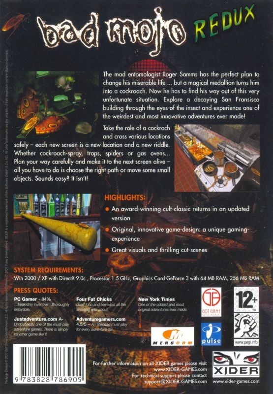 Bad Mojo Redux PC Game 2004