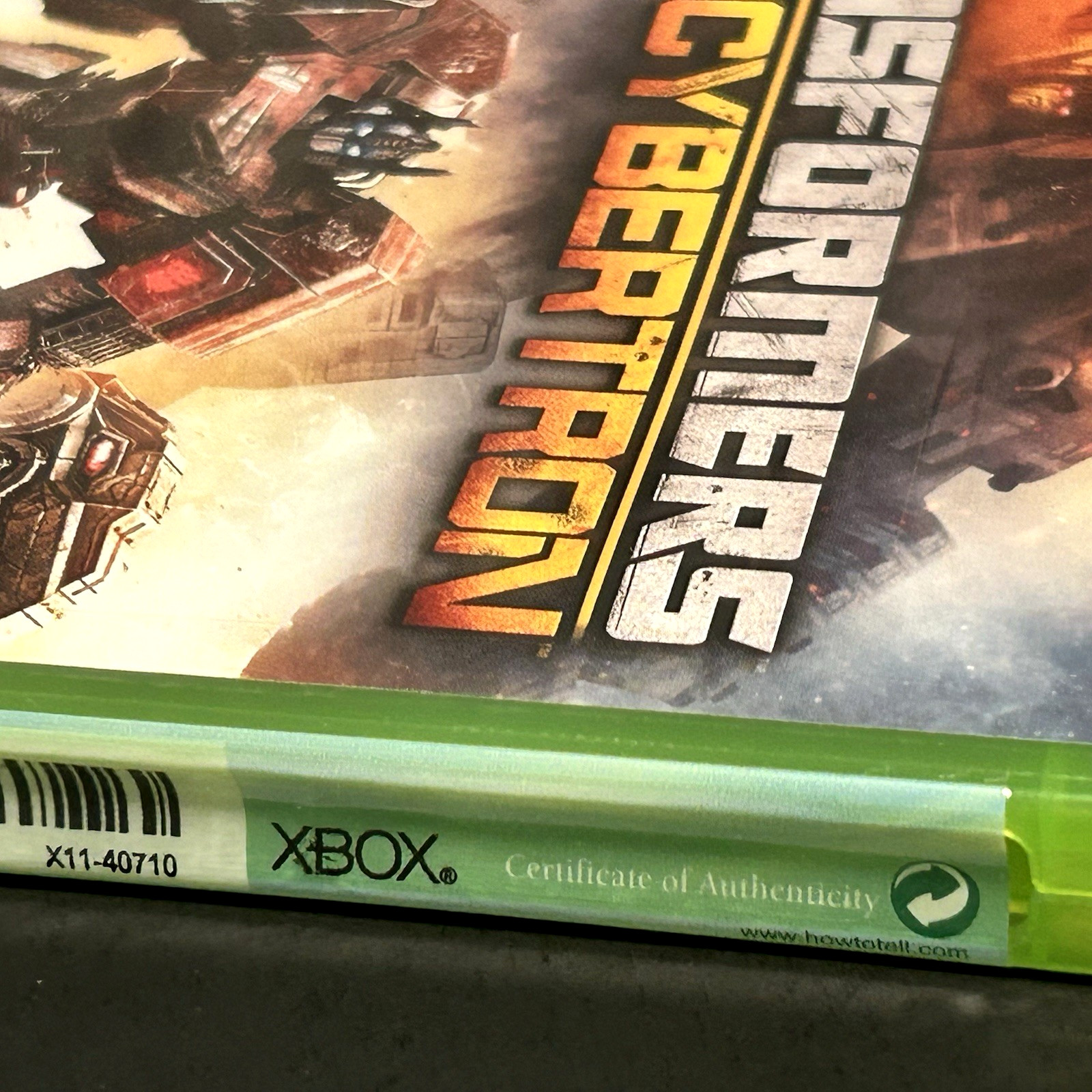 Transformers Fall of Cybertron (Microsoft Xbox 360, 2012) slipcover *NEW-SEALED*