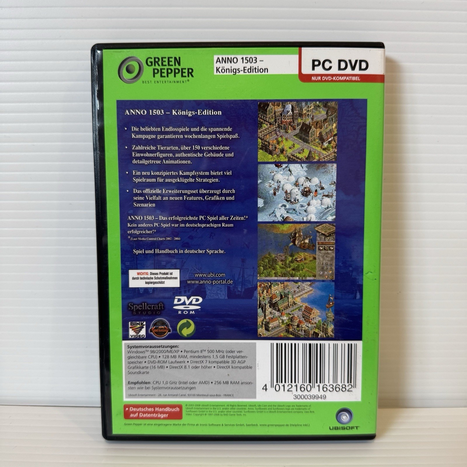 Anno 1503 Königs-Edition PC DVD Includes Expansion German Edition