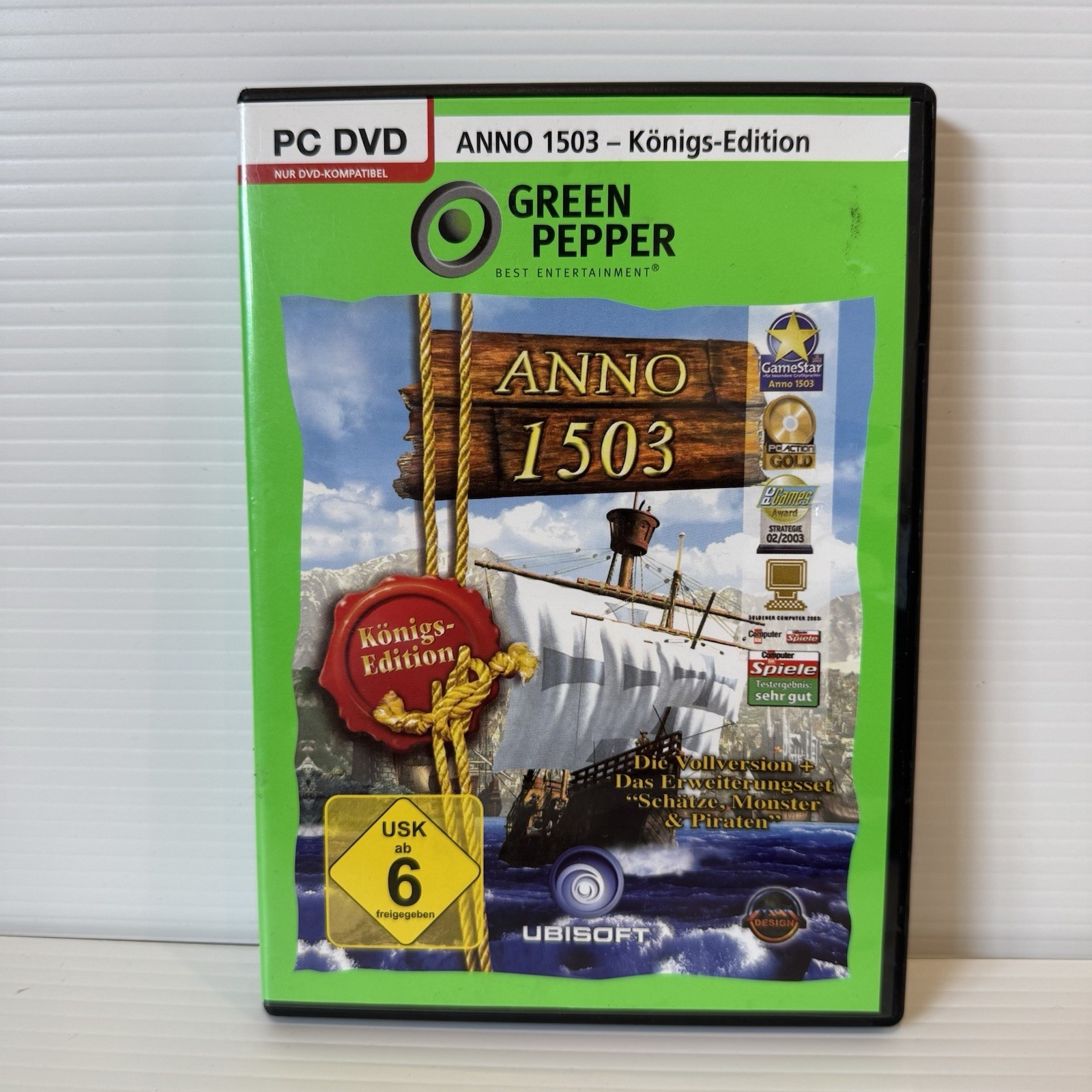 Anno 1503 Königs-Edition PC DVD Includes Expansion German Edition