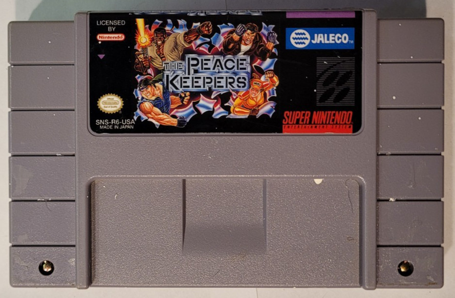 The Peace Keepers Super Nintendo Game (SNES) – Cartridge Only. Tested and Works