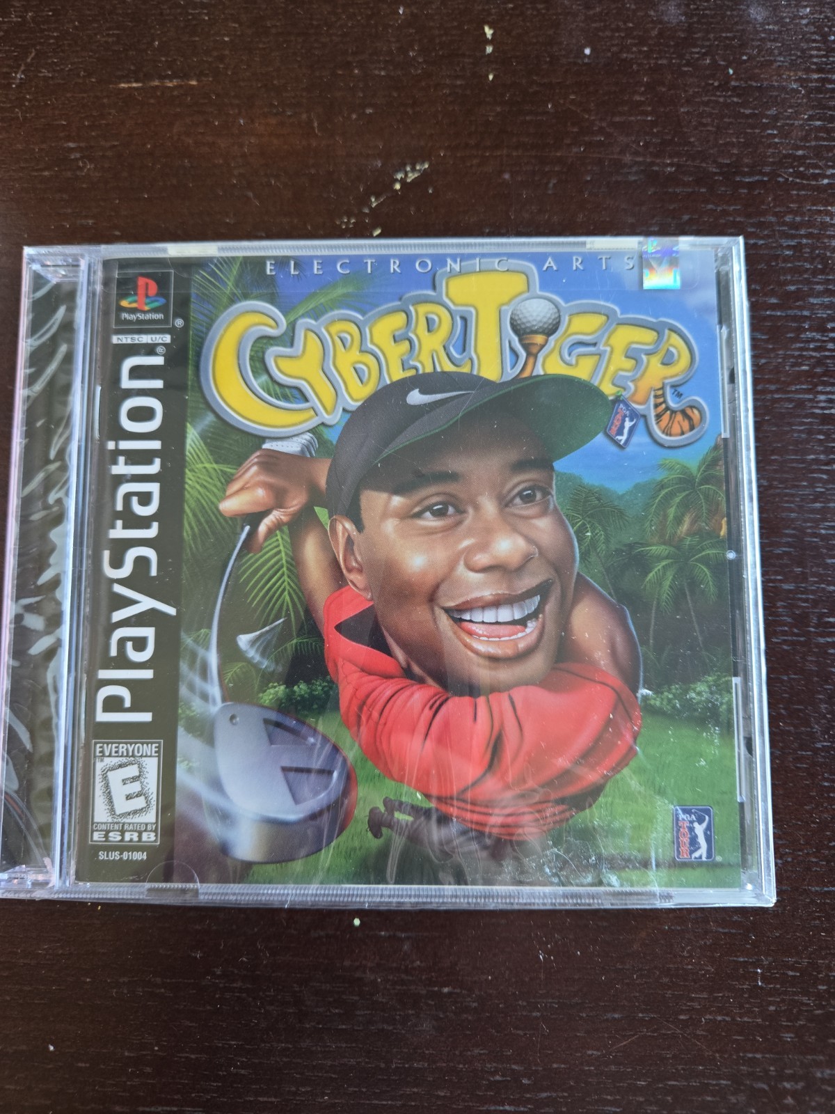 CYBERTIGER TIGER WOODS GOLF (SONY PLAYSTATION 1, 1999) BRAND NEW SEALED