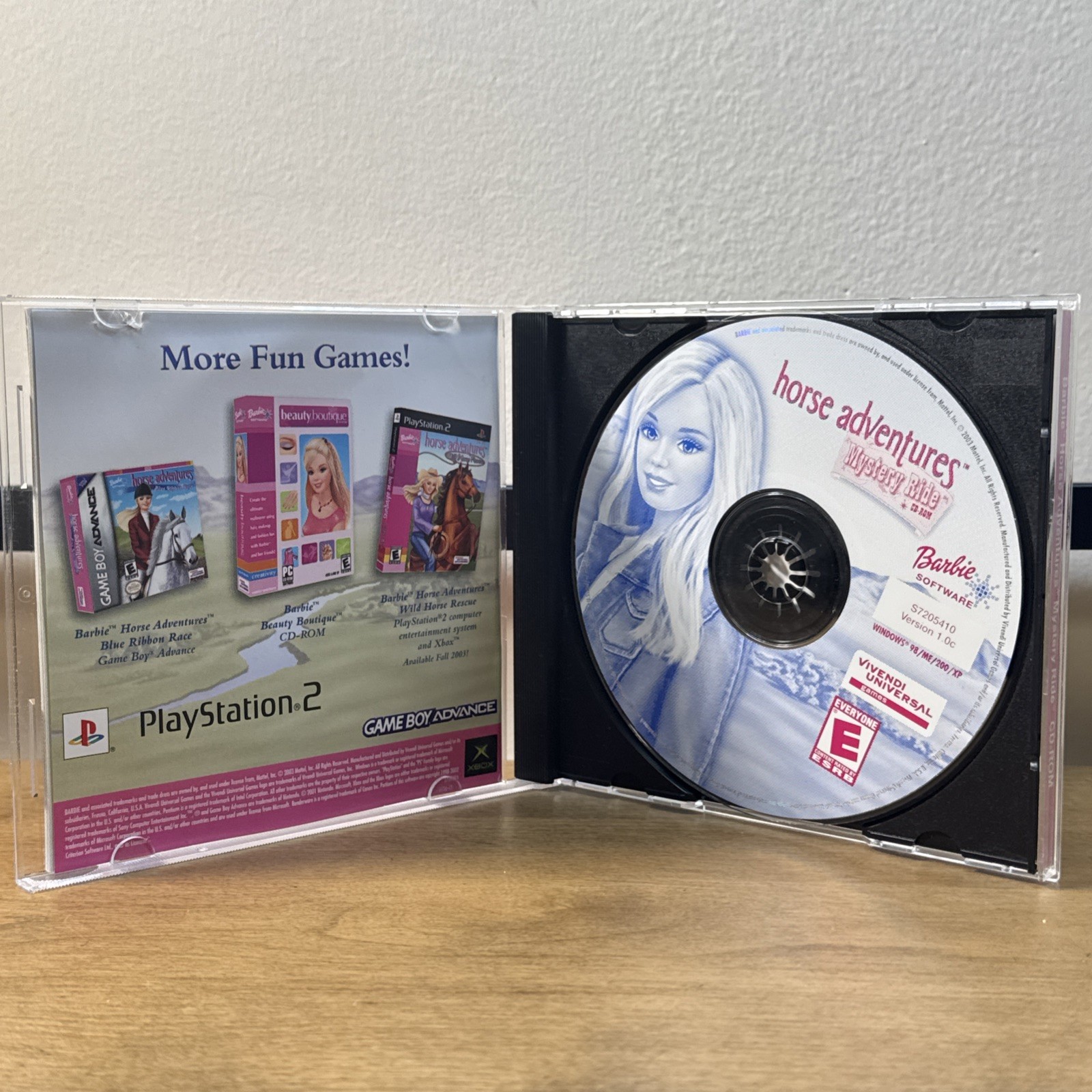 Barbie Horse Adventures: Mystery Ride Windows 98 PC CD-ROM, 2003