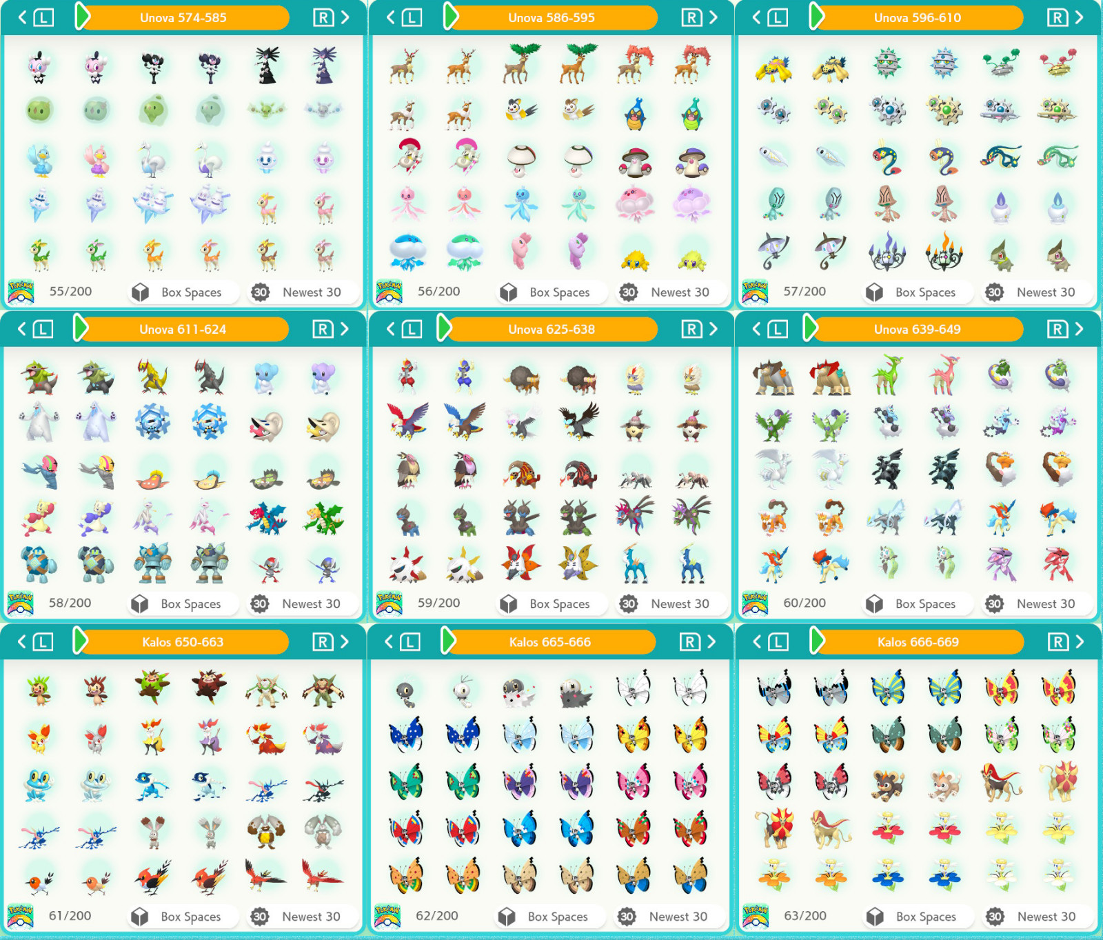 Full Living Dex | Pokemon Home | Definitive Edition | COMPLETE