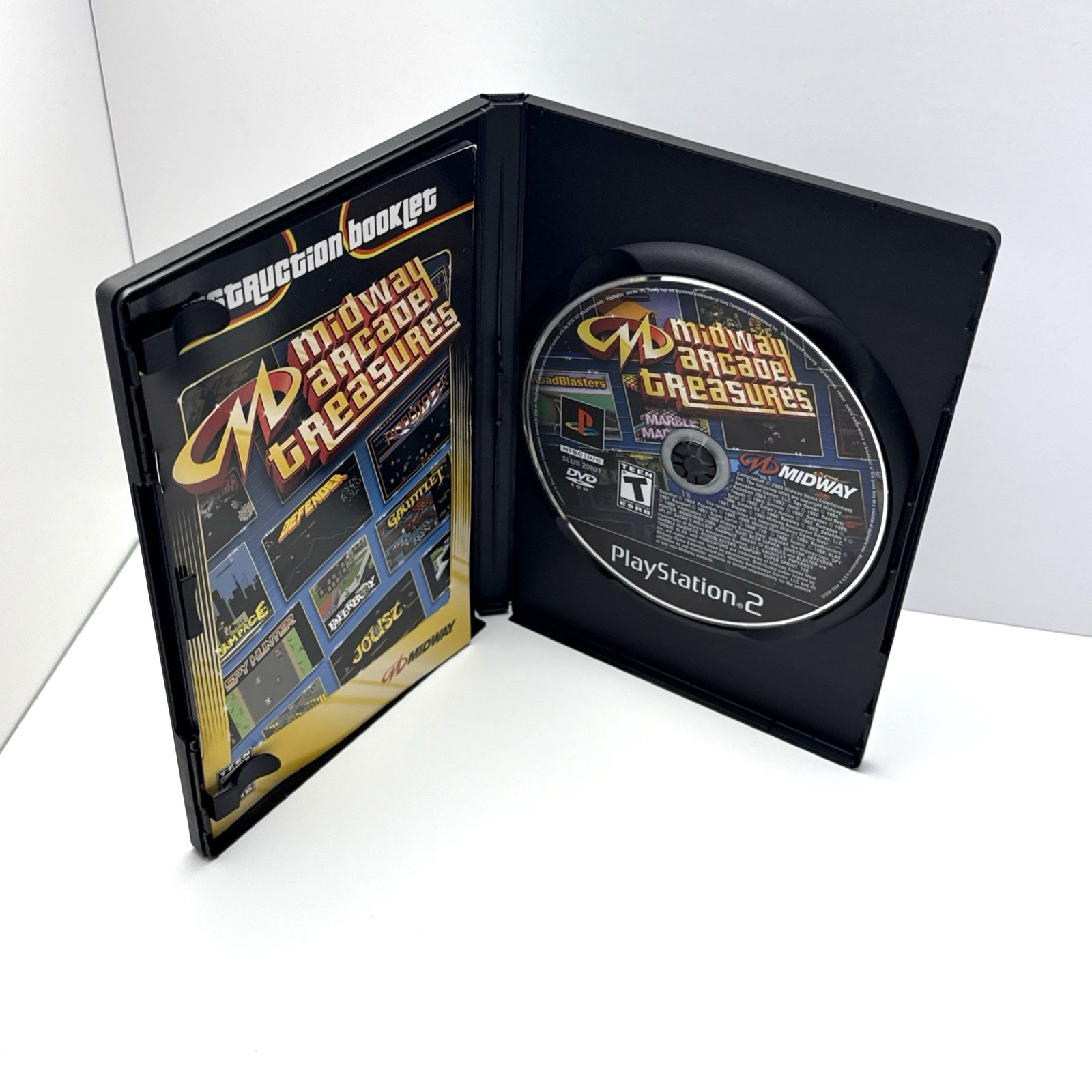 Midway Arcade Treasures Sony PlayStation 2 PS2 CIB Complete Refurbished & Tested