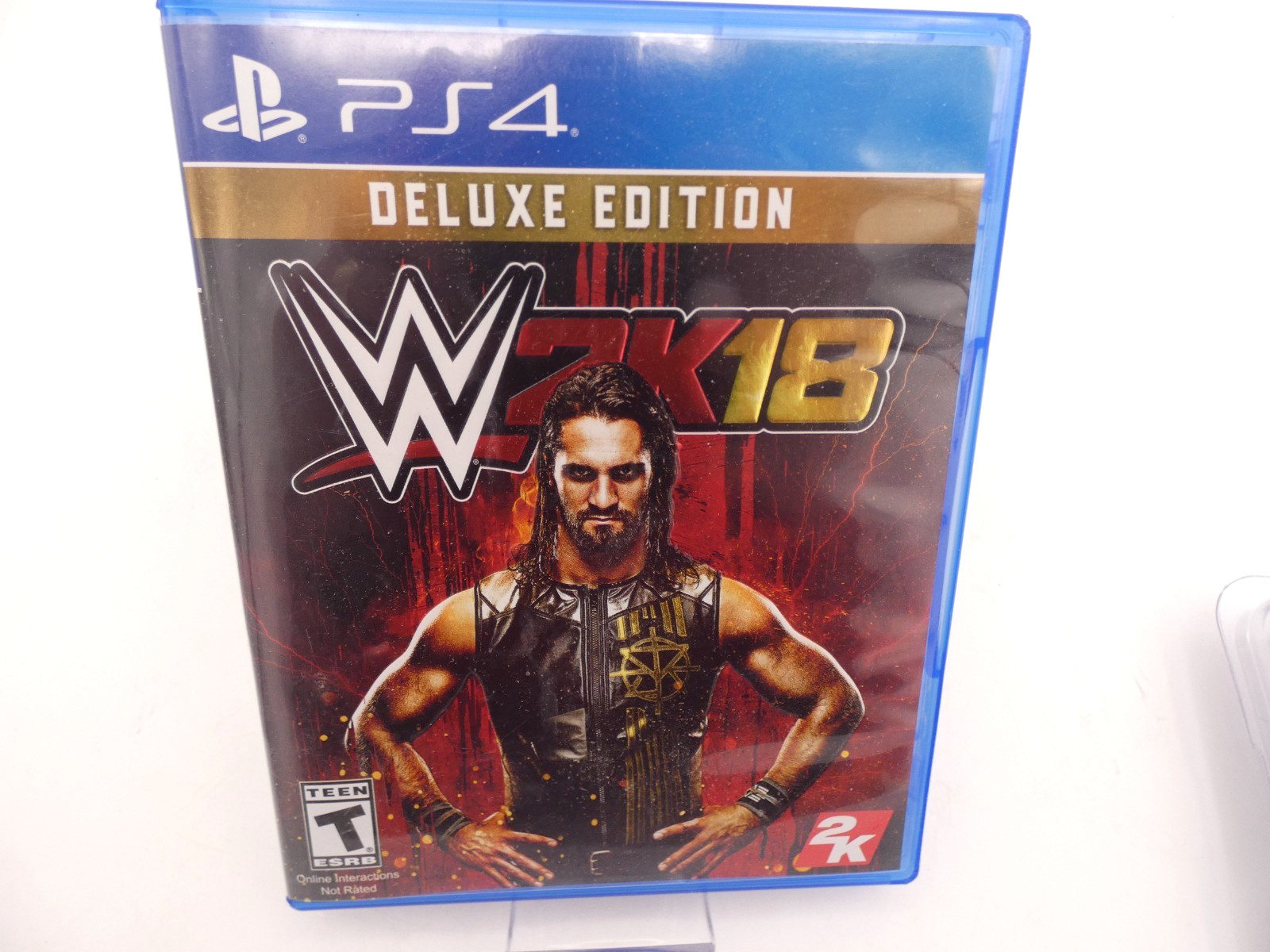 WWE 2K18 Deluxe Edition for Sony PlayStation 4 Complete Tested Working