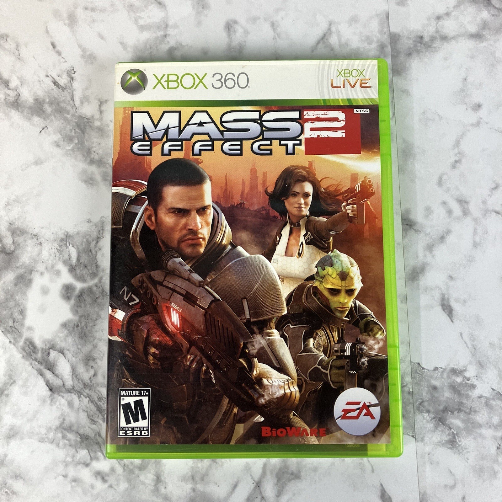 Mass Effect 2 Microsoft Xbox 360, 2010 Complete 2 Discs with Manual