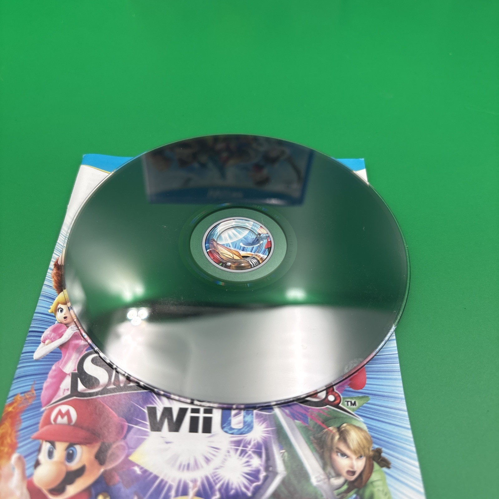 Nintendo Wii U Super Smash Bros and The Wonderful 101. W/Manuals