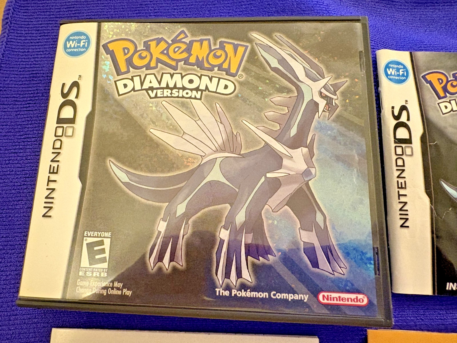 Pokémon: Diamond Version (Nintendo DS, 2007) CIB W/Poster – Authentic – Tested