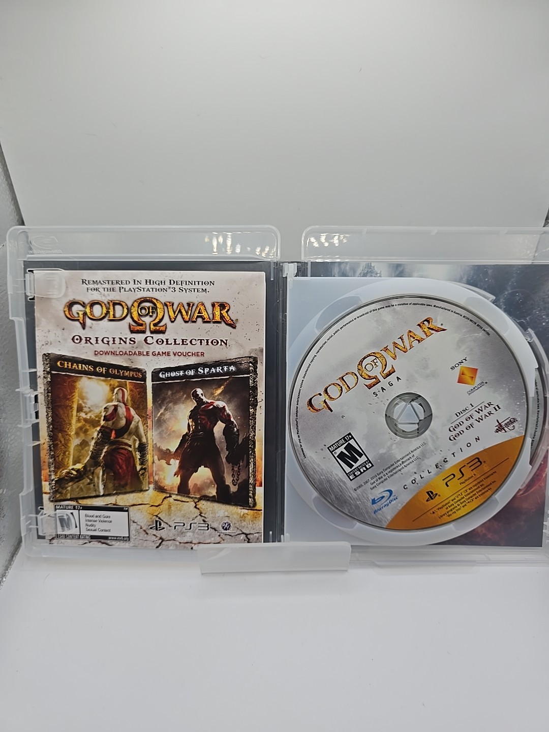 God of War Saga (Sony PlayStation 3, 2012) Cib Tested Works