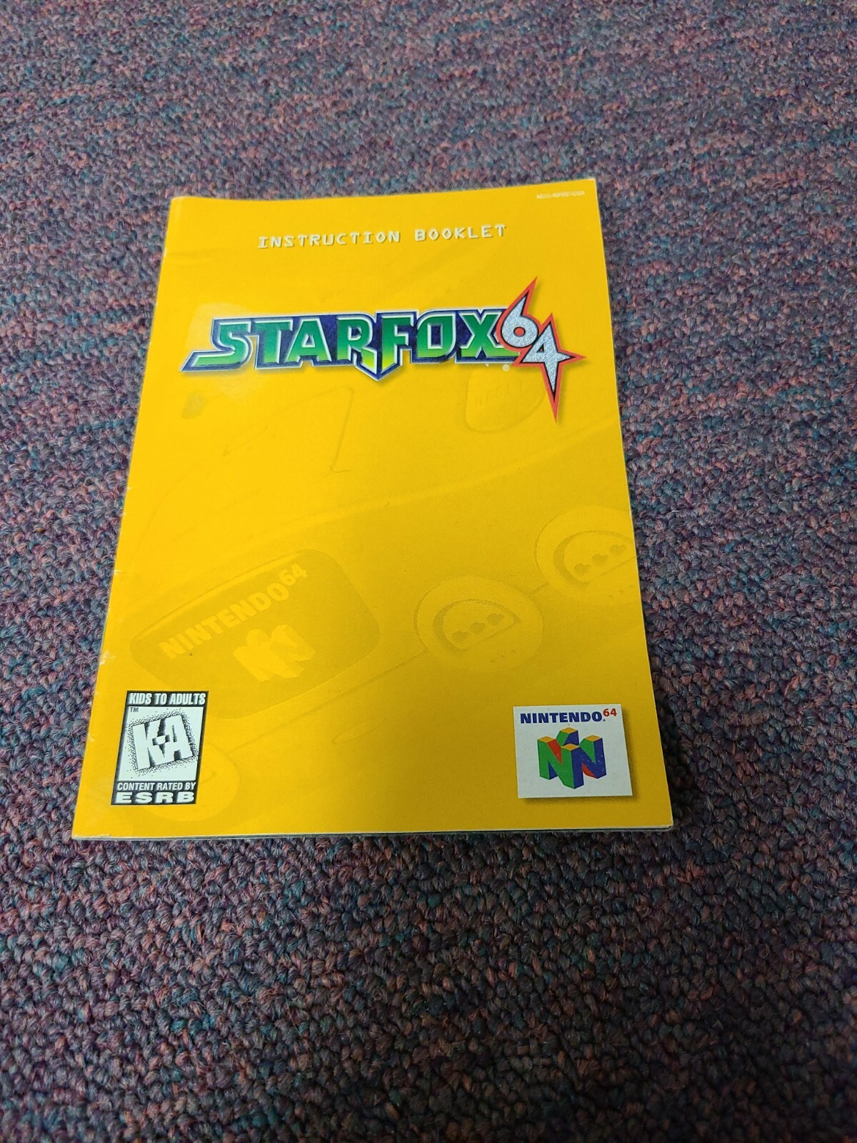 Star Fox 64 (Nintendo 64) N64 (Complete in Box!) Works Well! (Ships Immediately)