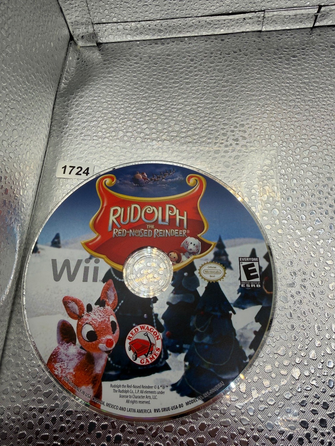 Rudolph The Red-Nosed Reindeer Wii Video Game Family Kids