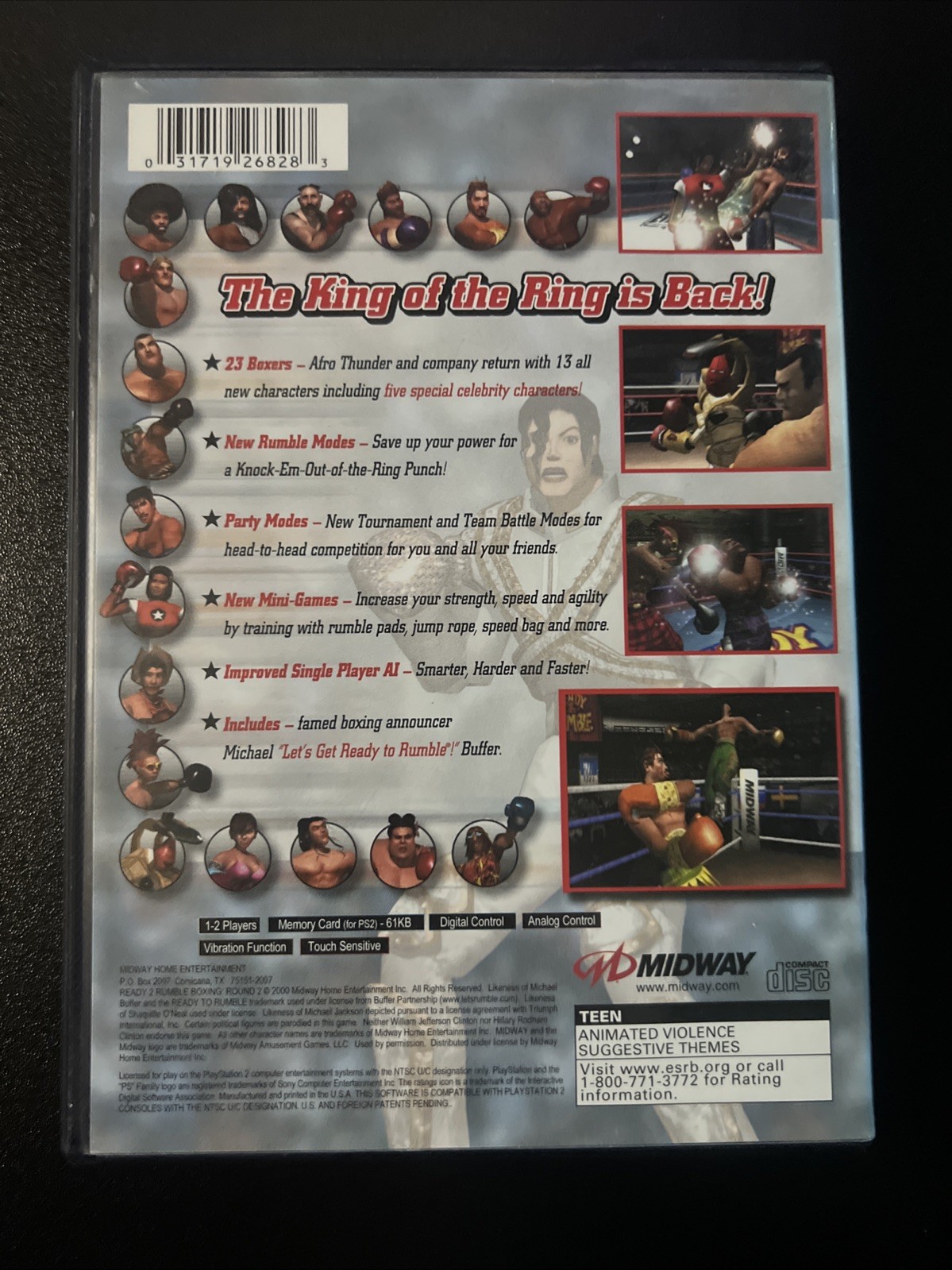 Ready 2 Rumble Boxing: Round 2 (Sony PlayStation 2, 2000)