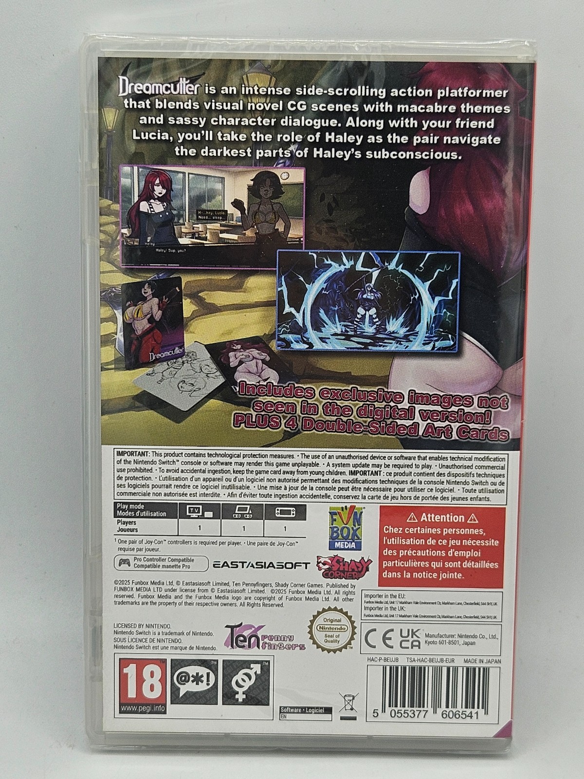 Dreamcutter – Nintendo Switch – Sealed – Damaged